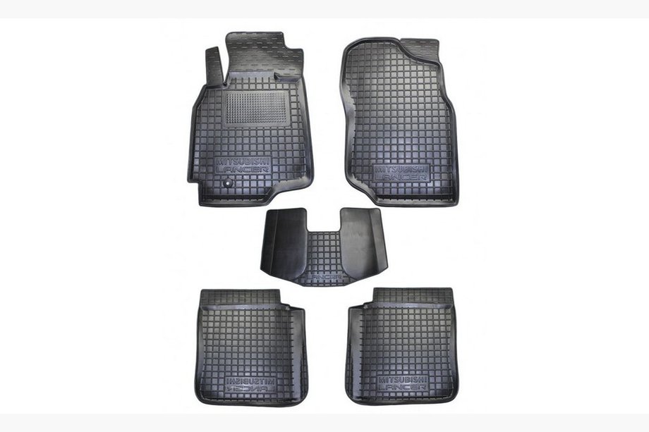 Mitsubishi Lancer 9 2004–2008 Gumové autokoberce s vysokým okrajom (Autogumm) Image