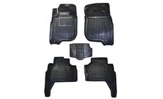 Mitsubishi Pajero Sport 2008–2015 Gumové autokoberce s vysokým okrajom (Autogumm) fotografia 1