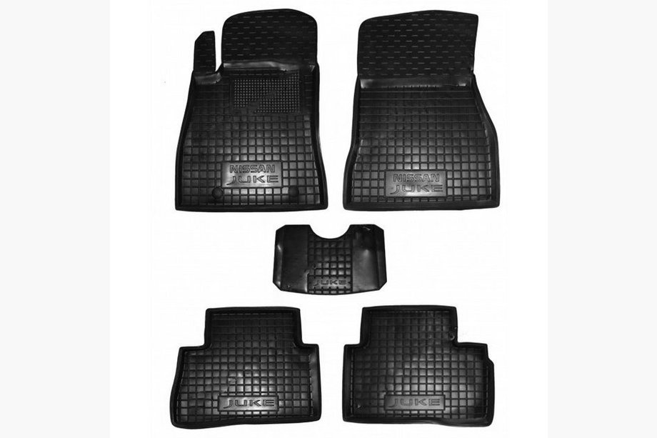 Nissan Juke 2010–2019 Gumové autokoberce s vysokým okrajom (Autogumm) Image
