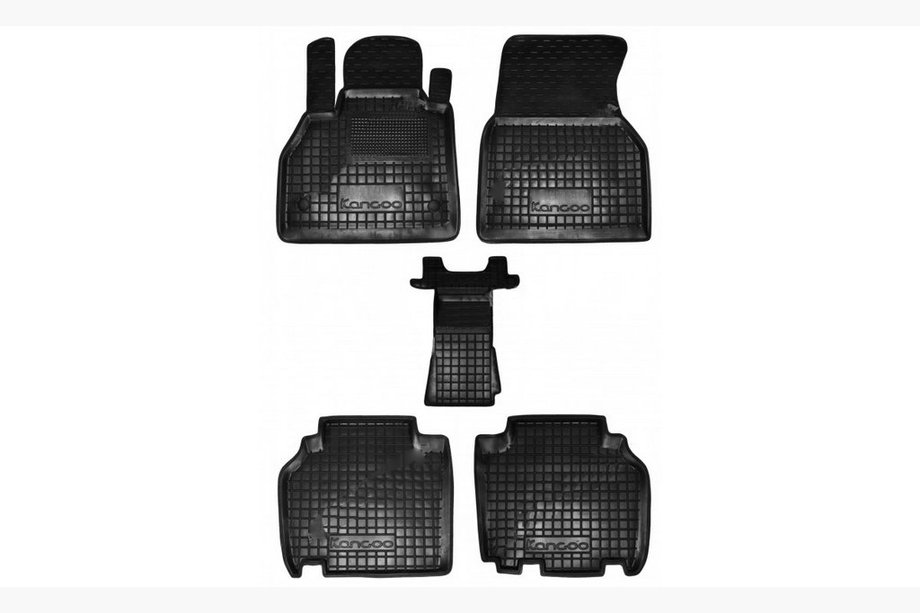 Renault Kangoo 2008–2020 Gumové autokoberce s vysokým okrajom (Autogumm) Image