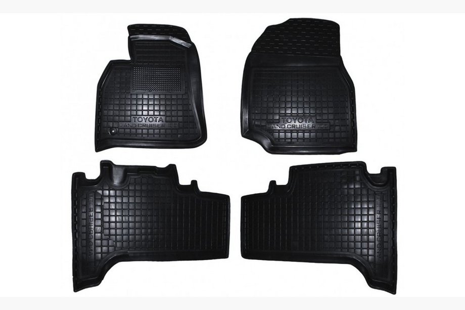 Toyota Land Cruiser 100 1998–2007 Gumové autokoberce s vysokým okrajom (Autogumm) Image