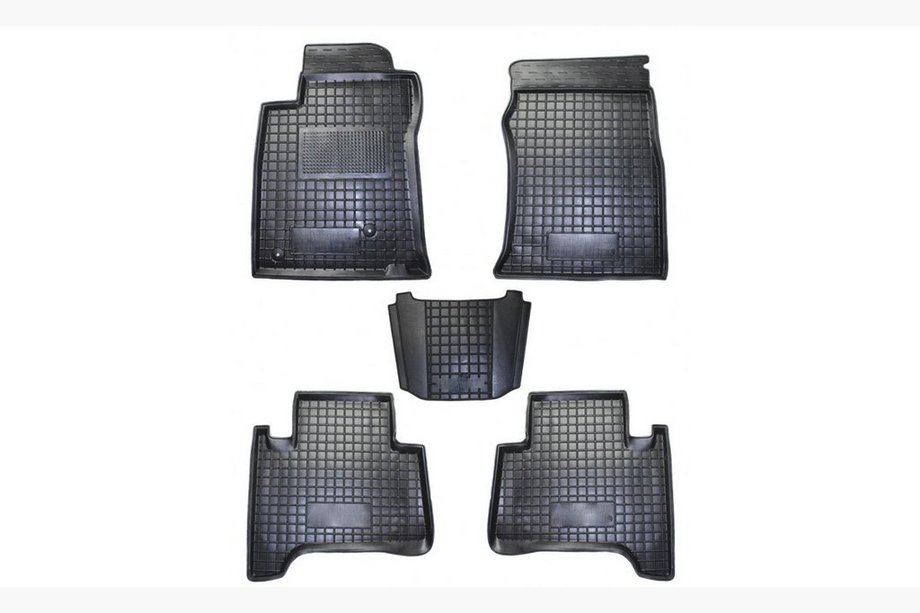 Toyota Land Cruiser Prado 120 2002–2009 Gumové autokoberce s vysokým okrajom (Autogumm) Image