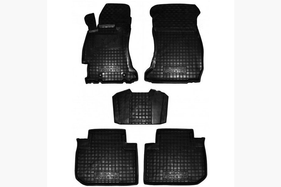 Subaru Forester 2013–2018 Gumové autokoberce s vysokým okrajom (Autogumm) Image