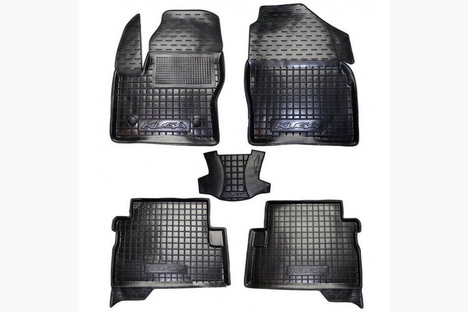 Ford Kuga/Escape 2013–2019 Gumové autokoberce s vysokým okrajom (Autogumm) Image