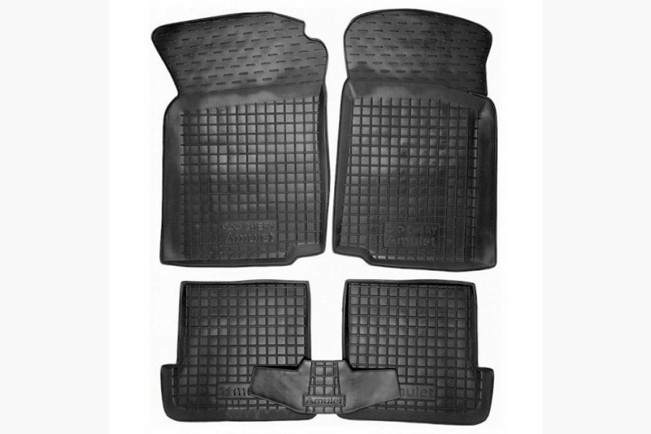 Chery Amulet 2003–2014 Gumové autokoberce s vysokým okrajom (Autogumm) Image
