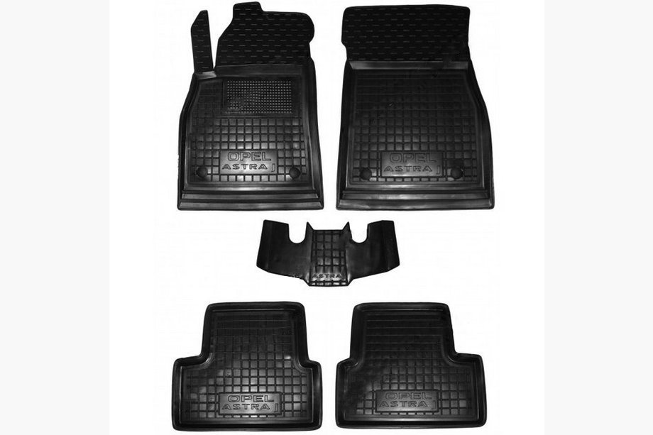 Opel Astra J 2009–2015 Gumové autokoberce s vysokým okrajom (Autogumm) Image