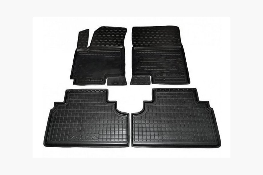 Kia Venga 2010–2019 Gumové autokoberce s vysokým okrajom (Autogumm) Image