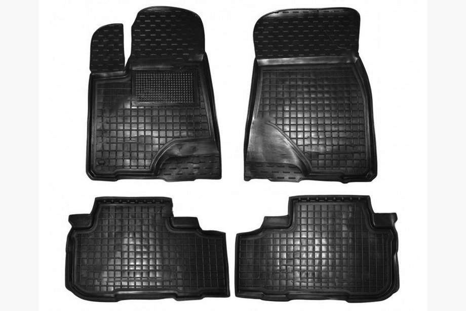 Toyota Highlander 2013–2019 Gumové autokoberce s vysokým okrajom (Autogumm) Image