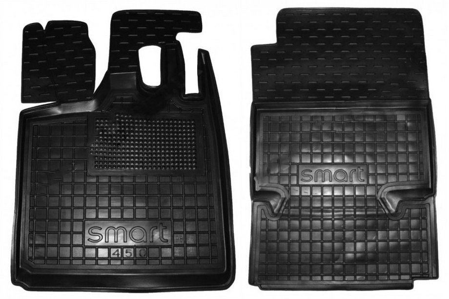 Smart 1998–2007 Gumové rohože s vyvýšeným okrajom 450 Fortwo (Autogumm) Image