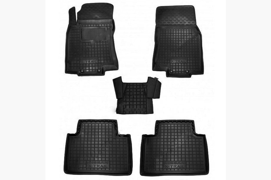 Nissan X-trail T32/Rogue 2014–2021 Gumové autokoberce s vysokým okrajom (Autogumm) Image
