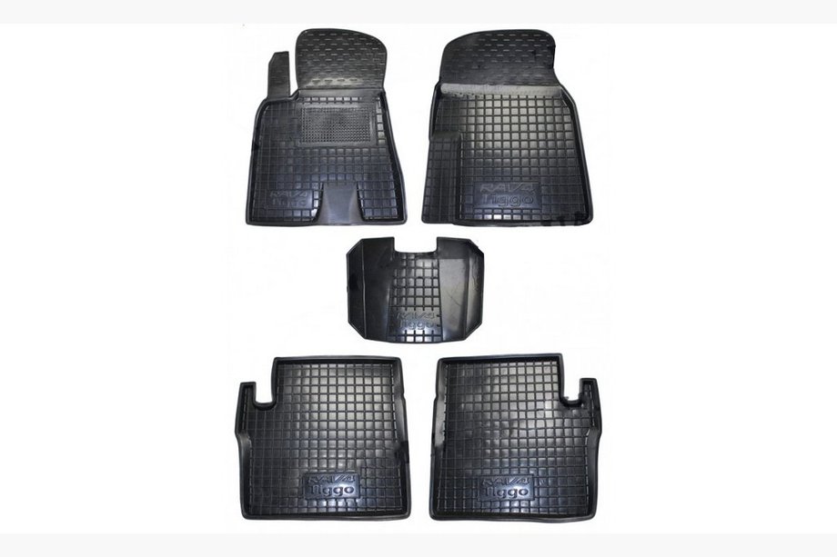 Toyota Rav 4 2001–2005 Gumové autokoberce s vysokým okrajom (Autogumm) Image