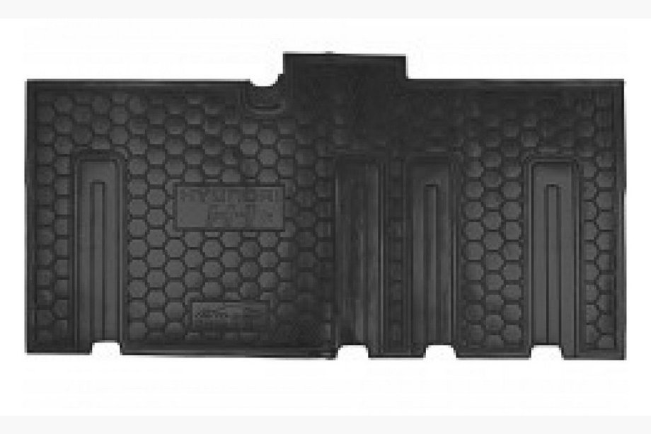 Hyundai H300, H1, Starex 2008–2020 Gumové rohože s okrajom – druhý rad (Autogumm) Fotografia 1