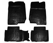 Kia Carens 1999–2012 Gumové rohože do interiéru s vysokým okrajom MKP 2006+ (Autogumm) fotografia 1