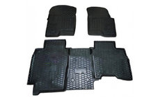 Ford F-150 2014–2021 Gumené rohože do interiéru s vysokým okrajom 2004-2008, 5 miest (Autogumm) fotografia 1