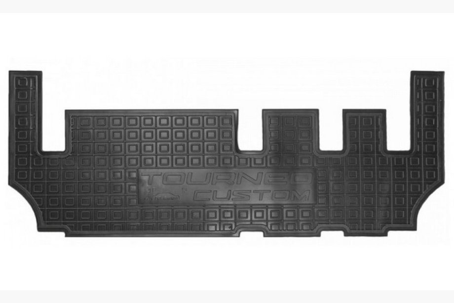 Ford Custom 2013–2022 Gumové rohože do interiéru s vysokým okrajom 2015+ tretí rad (Autogumm) Image