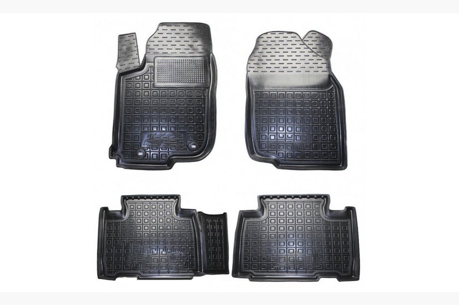 Toyota Rav 4 2013–2018 Gumové rohože do interiéru s okrajom 2016+ ДВС (Autogumm) Image