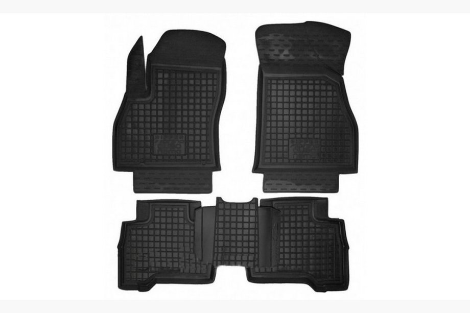 Fiat Fiorino/Qubo 2008–2024 Gumové autokoberce s vysokým okrajom (Autogumm) Image