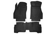 Fiat Fiorino/Qubo 2008–2024 Gumové autokoberce s vysokým okrajom (Autogumm) fotografia 1