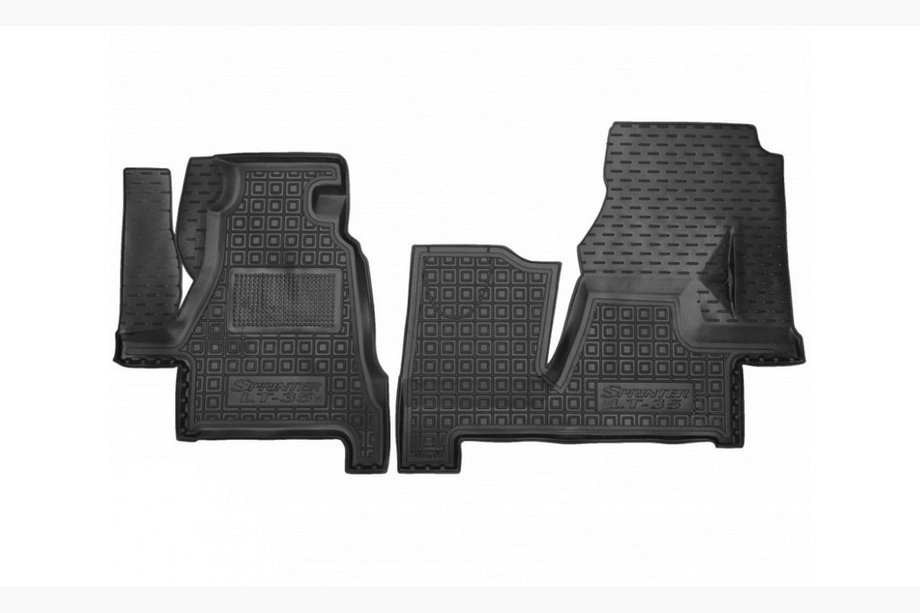 Volkswagen LT 1995–2006 Gumové autokoberce s vysokým okrajom (Autogumm) Image