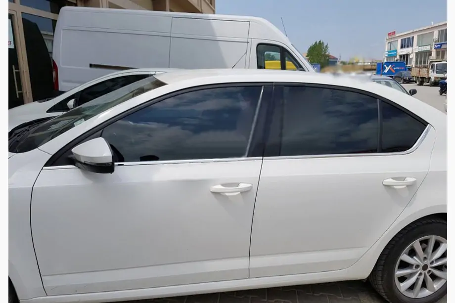 Skoda Octavia III A7 2013–2019 Lišty okien (6 ks, nerez) Image