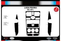 Lada Priora 2007–2018 Kryty palubnej dosky (Meric) fotografia 2