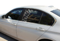 BMW rad 3 F30/F31 2012–2019 Kompletné okenné lišty (8 ks, nerez) fotografia 1
