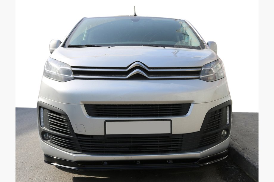 Citroen Jumpy/Dispatch 2017– Predný lip spojler nárazníka (ABS) Image