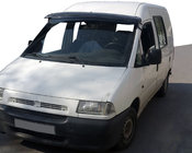 Citroen Jumpy 1996–2007 Slnečná clona na čelné sklo (čierny lesk, 5 mm) fotografia 1