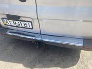 Nissan Primastar 2002–2014 Nerezová lišta na zadný nárazník s ohybom Carmos V1 fotografia 1