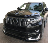 Toyota Land Cruiser Prado 150 2009–2023 Lišty predného a zadného nárazníka Modelista V1 (2017-) Biela farba fotografia 2