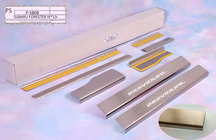 Subaru Forester 2013–2018 Nerezové kryty prahov Natanika standart (8 ks, nerez) fotografia 1