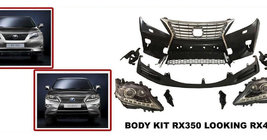 Lexus RX 2009–2015 Predný nárazník OEM 2013 2009-2012, s hmlovkami fotografia 2