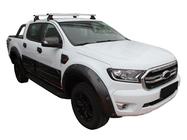 Ford Ranger 2011–2022 Priečniky na hladkú strechu (2 ks, Asaf V4) fotografia 1