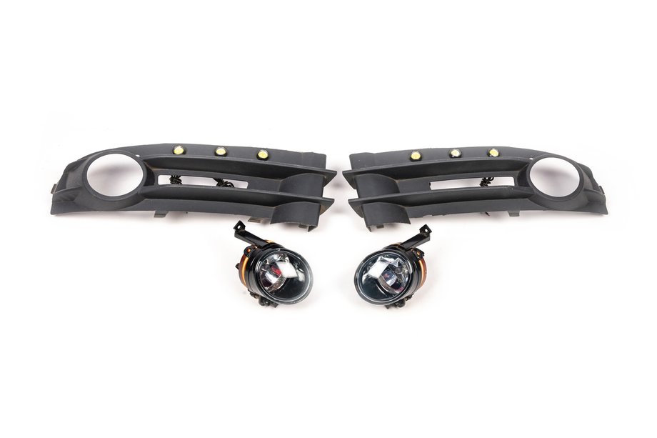 Volkswagen Caddy 2004–2010 Hmlové svetlá s LED odrazkami Image