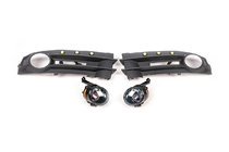 Volkswagen Caddy 2004–2010 Hmlové svetlá s LED odrazkami fotografia 1