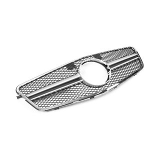 AMG Silver predná mriežka (2009-2012) Mercedes E-сlass W212 2009–2016 fotografia 1