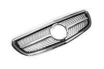 Mercedes Trieda E W213 2016–2023 Predná maska Diamond (pre Classic a Exclusive, 2016-2019) Bez miesta pre kameru fotografia 2