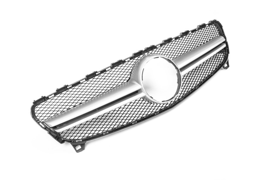 Mercedes A-class W176 2012–2018 Predná maska AMG Silver (2015-2018) Image