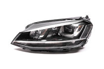 Volkswagen Golf 7/E-Golf 2012–2020 Predný LED svetlomet (ľavý, originál, použitý) fotografia 1