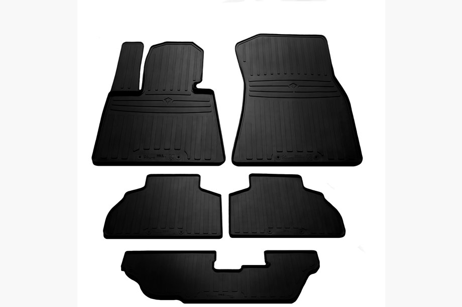 BMW X7 G07 2019– Gumené rohože (pre 6-miestne, Stingray Premium) Image