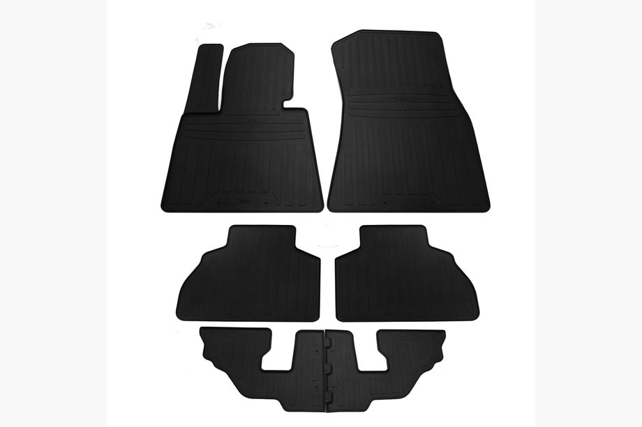 BMW X7 G07 2019– Gumové rohože (pre 7-miestne, Stingray Premium) Image