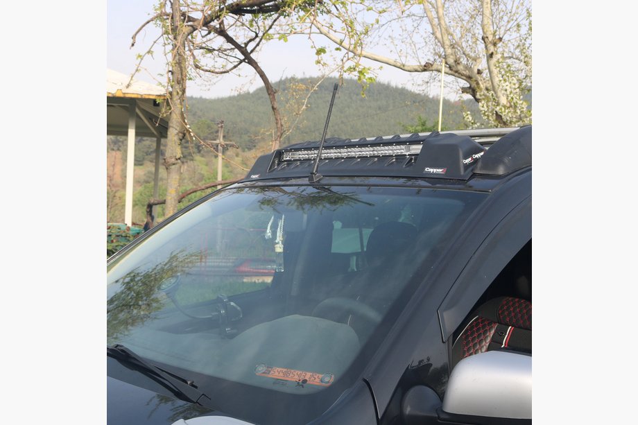 Fiat Fullback 2016– Slnečná clona na čelné sklo V3 (LED) Image