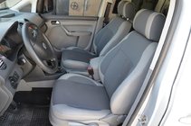 Volkswagen Caddy 2004–2010 Autopoťahy (koženka↗látka, Premium) Celý interiér (5 miest) fotografia 6