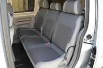 Volkswagen Caddy 2010–2015 Autopoťahy (koženka↗látka, Premium) fotografia 5