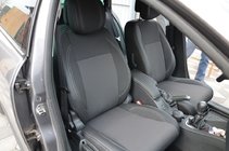 Renault Megane III 2009–2016 Autopoťahy na sedadlá (koženka + látka, Premium) fotografia 1