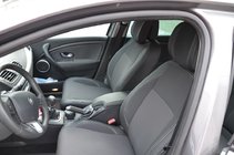 Renault Megane III 2009–2016 Autopoťahy na sedadlá (koženka + látka, Premium) fotografia 6