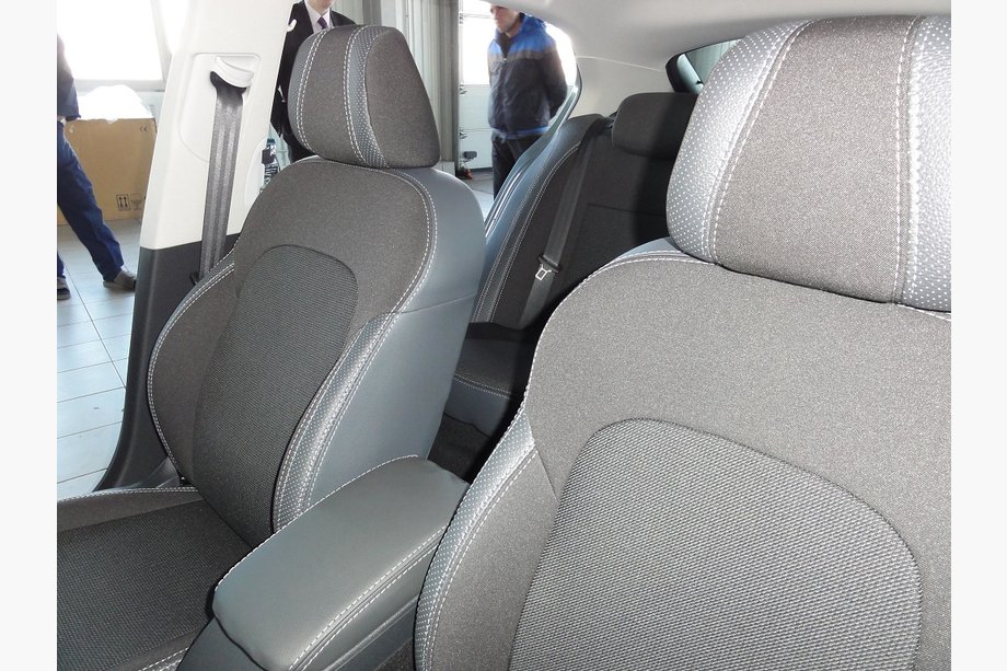 Skoda Superb 2009–2015 Autopoťahy (2008-2013, ekokoža↗tkanina, Premium) Image