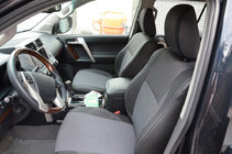 Toyota Land Cruiser Prado 150 2009–2023 Autopoťahy na sedadlá (eko koža + látka, Premium) fotografia 1