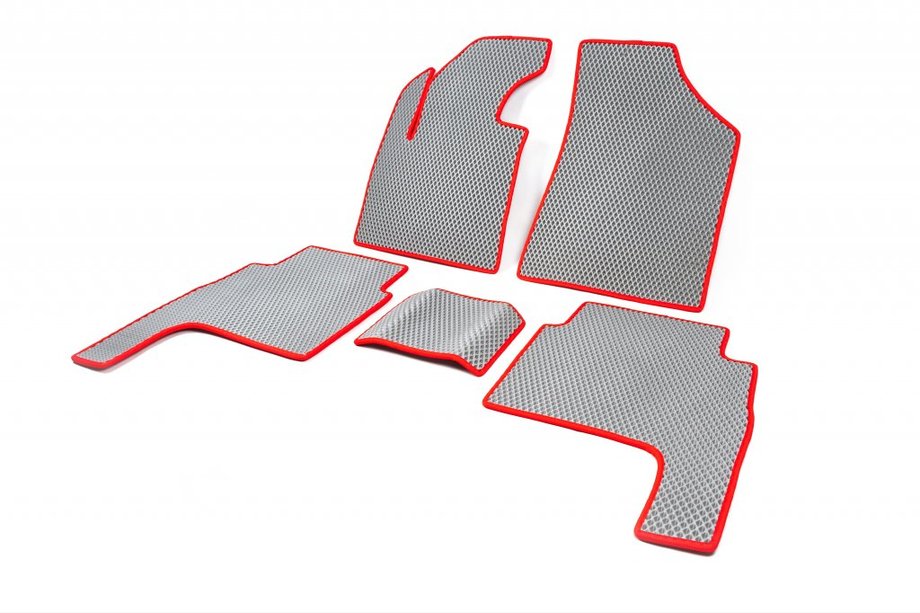 Hyundai Santa Fe 2 2006–2012 EVA autokoberce (sivé) 2006-2010 Image