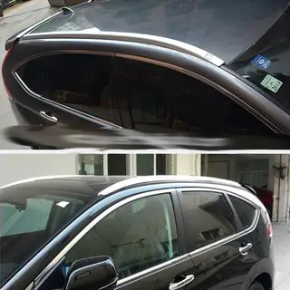 Sivé OEM strešné lyžiny (ABS plast)